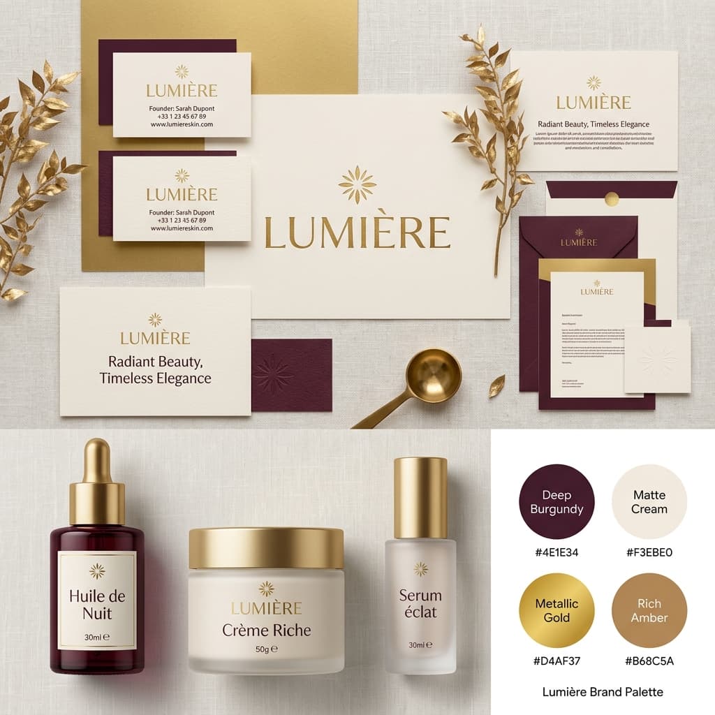 Lumière Skincare Identity