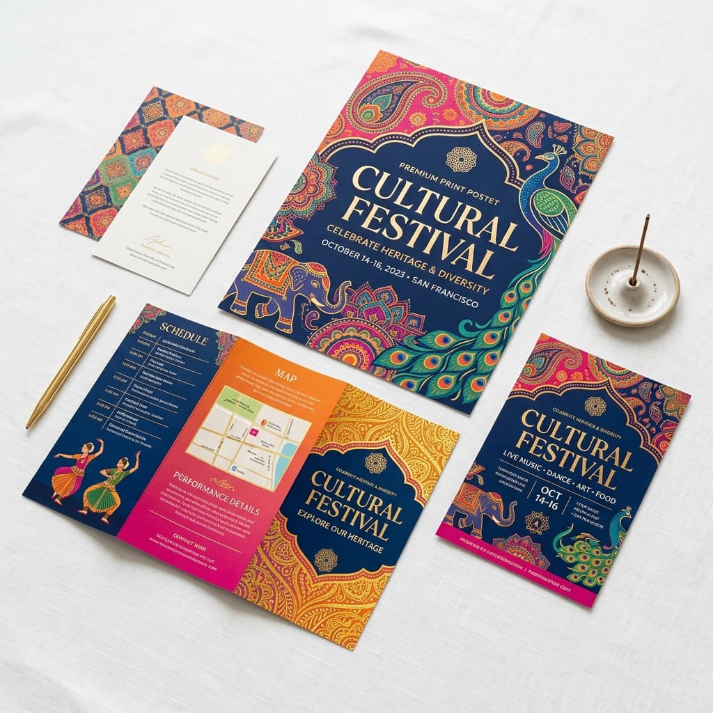 Cultural Fusion Festival Print