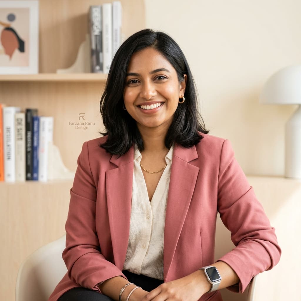 Farzana Rima — Graphic Designer and E-Learning Trainer, Dhaka
